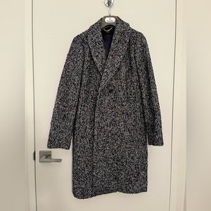 J Crew Tweed Wool Coat